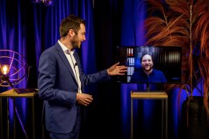 interactie tijdens hybride event